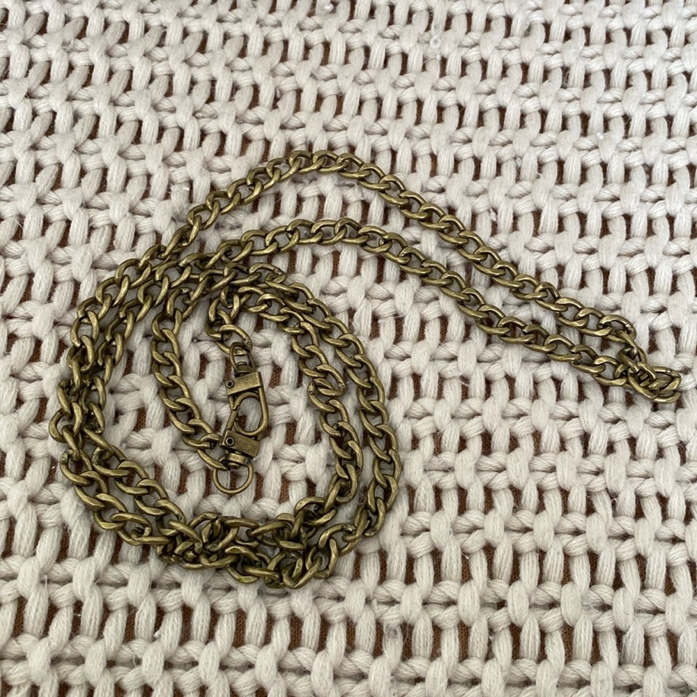 Crossbody chain - bronze